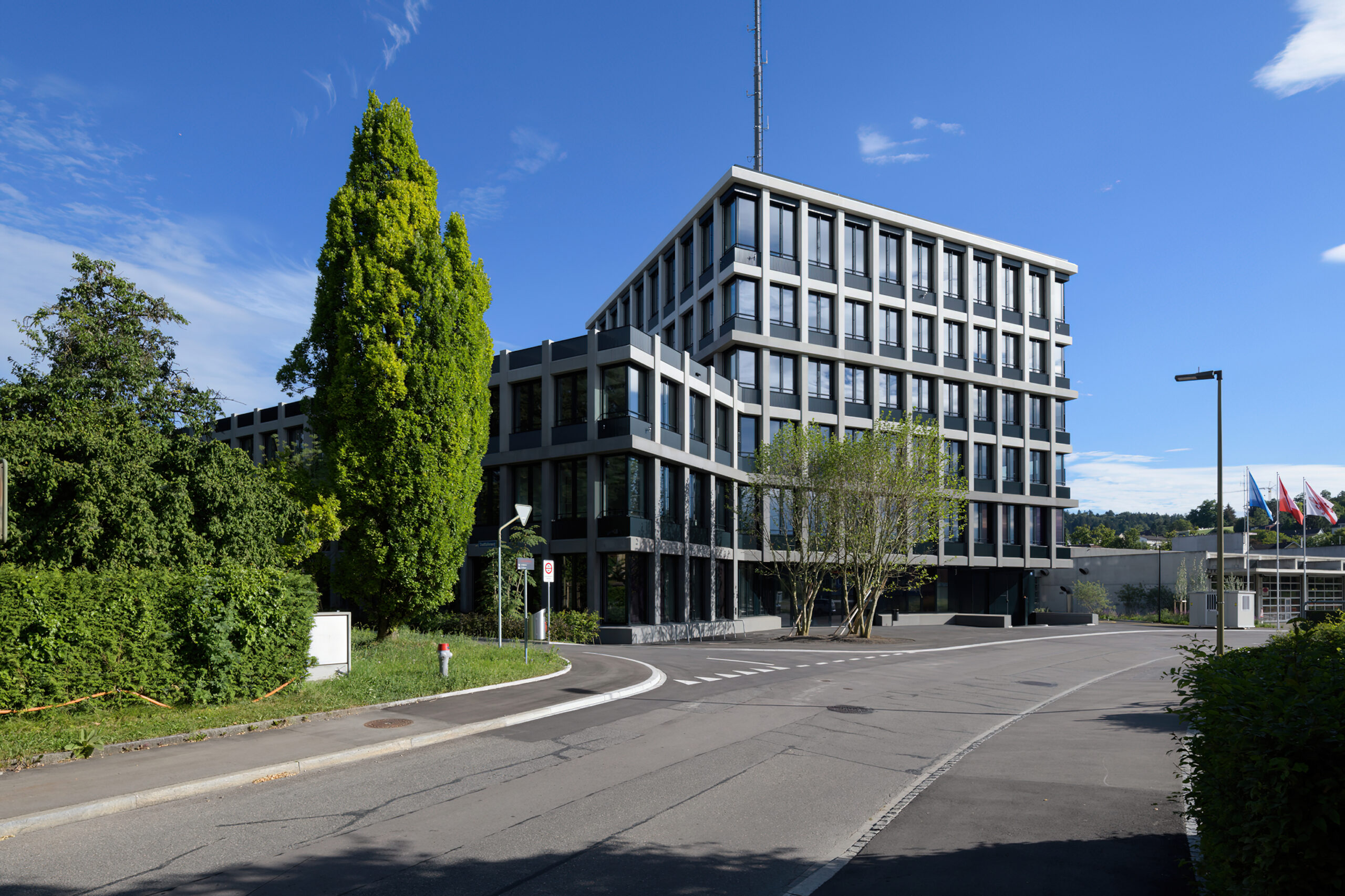 Bild Polizeigebäude Krematorium von Winterthur